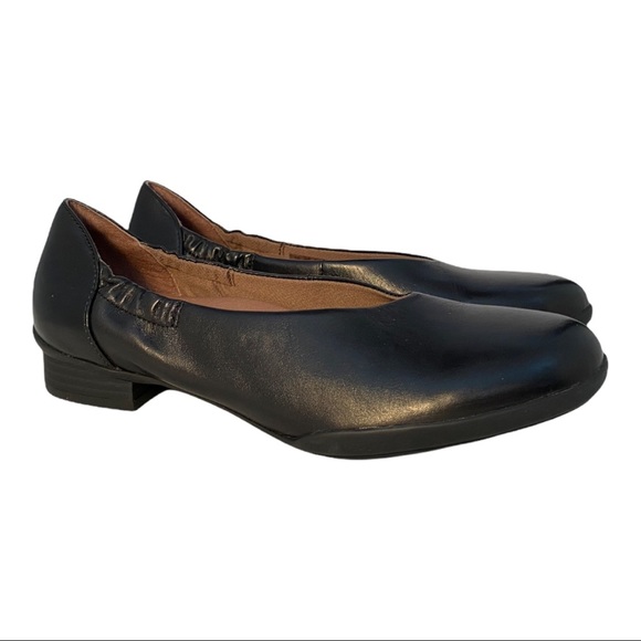 Dansko New Women’s Kira Black Leather Shoe size 38 - Picture 2 of 12